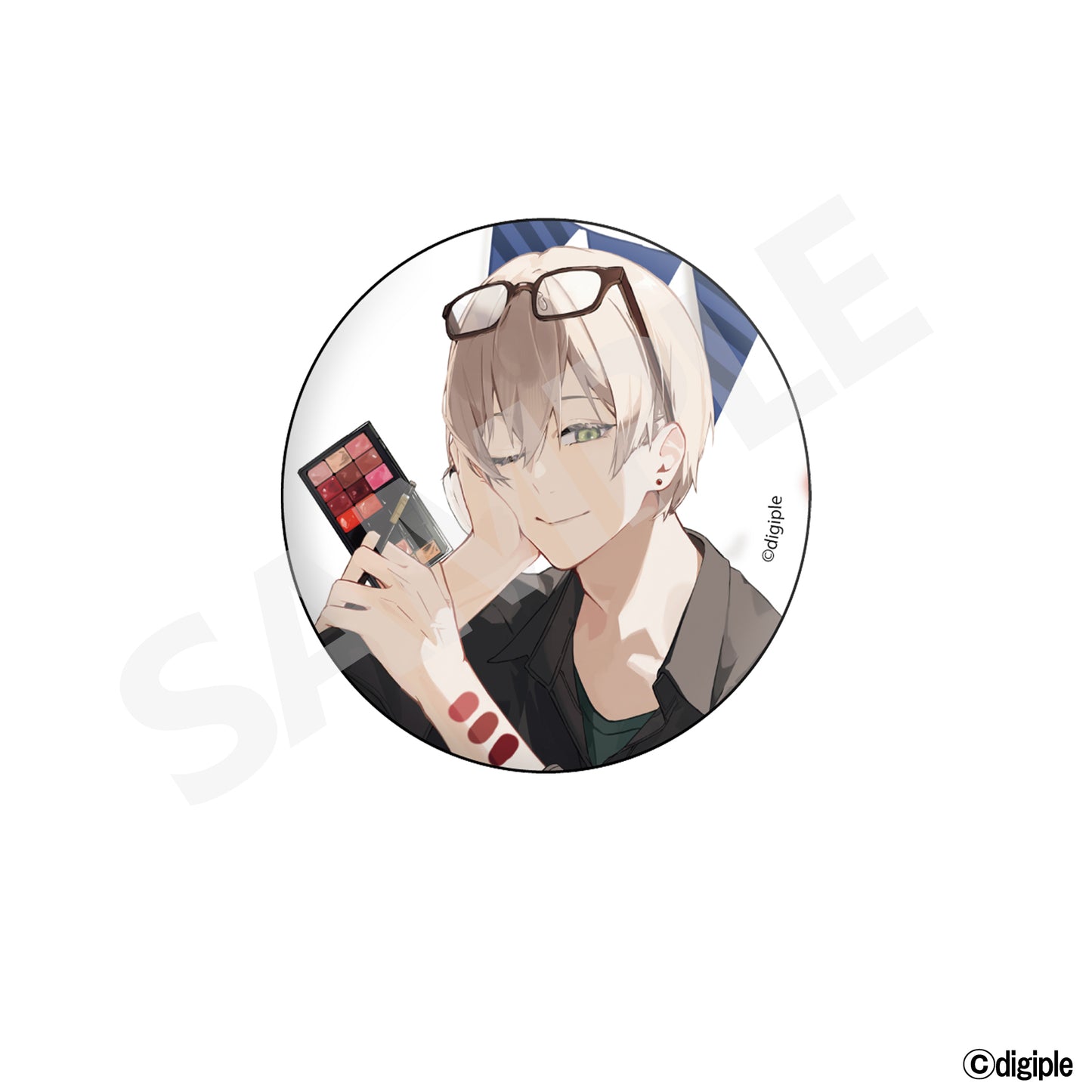 缶バッジ(神楽木奏至2025誕生日イラスト)