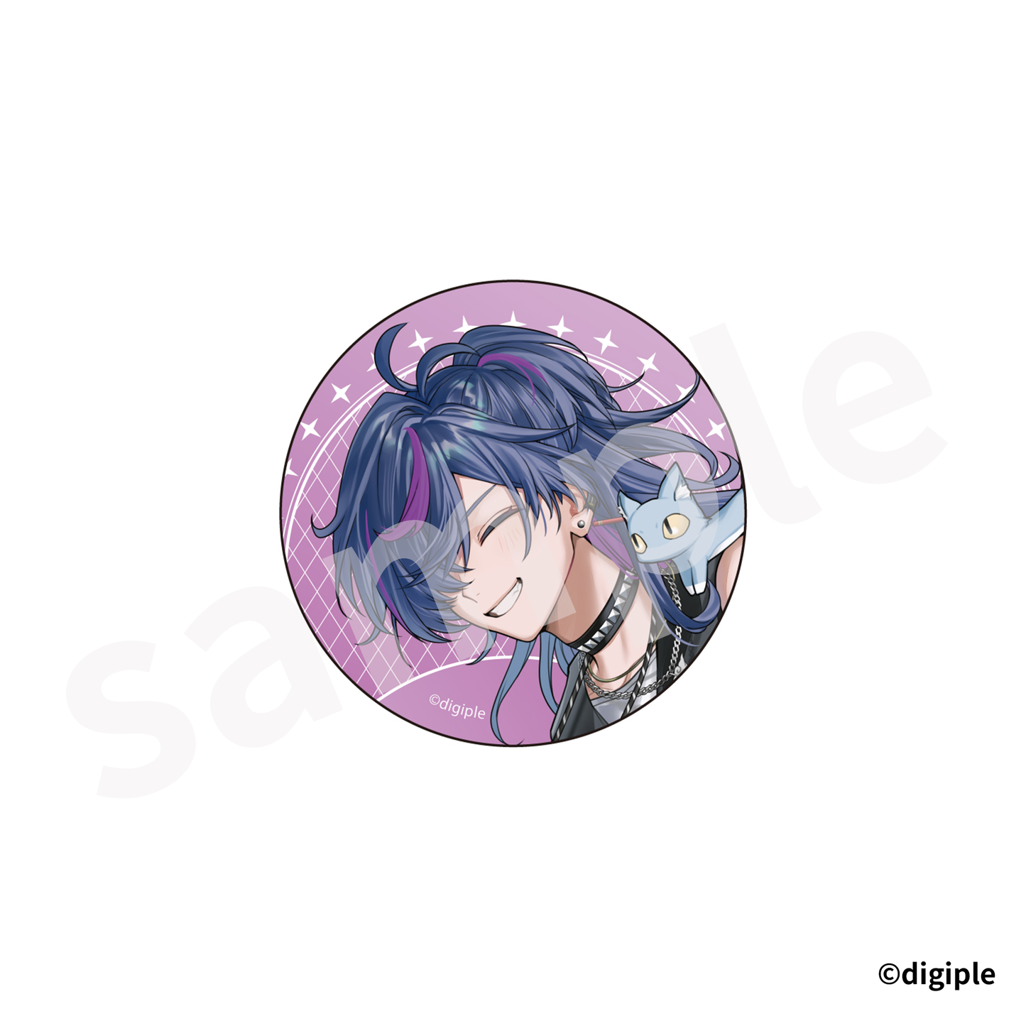 缶バッジ(宵月弥生2025誕生日イラスト)