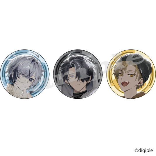 クラーテイル　缶バッジ