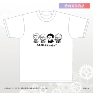 「Si-Nis-Kanto」Tシャツ白L - 画像 (1)